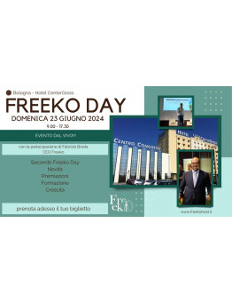 copy of FREEKO DAY - EVENTO 11 GIUGNO 2023 - BIGLIETTO INGRESSO SINGOLO